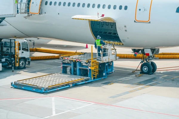 preparing load on forklift into 600nw 2571680855